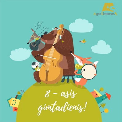 Agrosistemos 8 metai