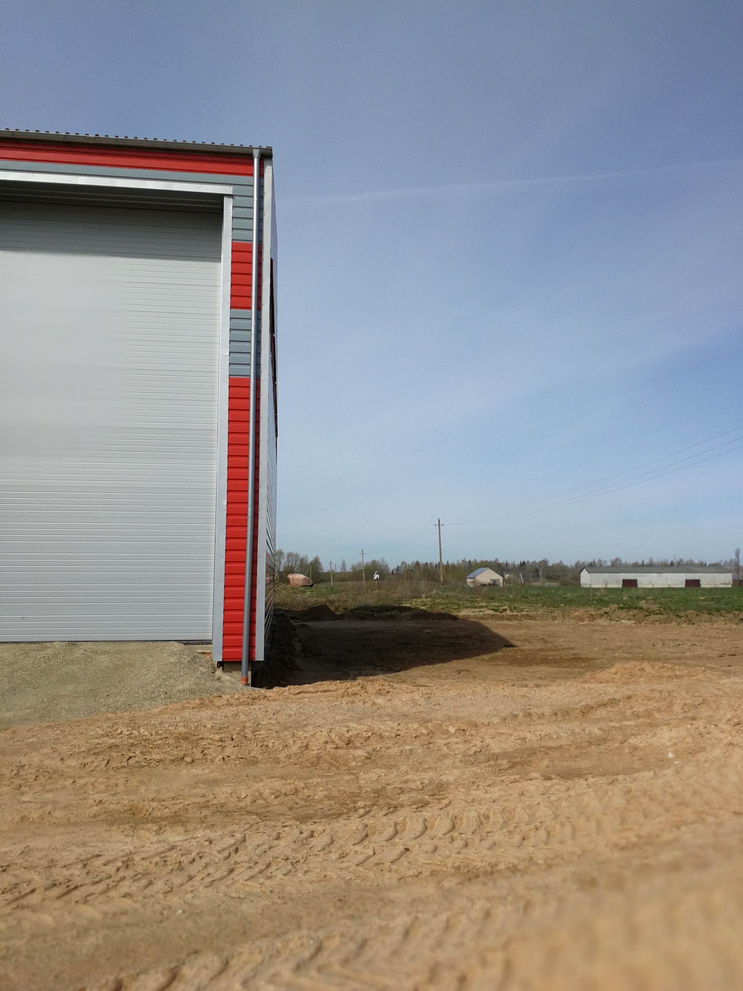 Grūdų bokšto statybos