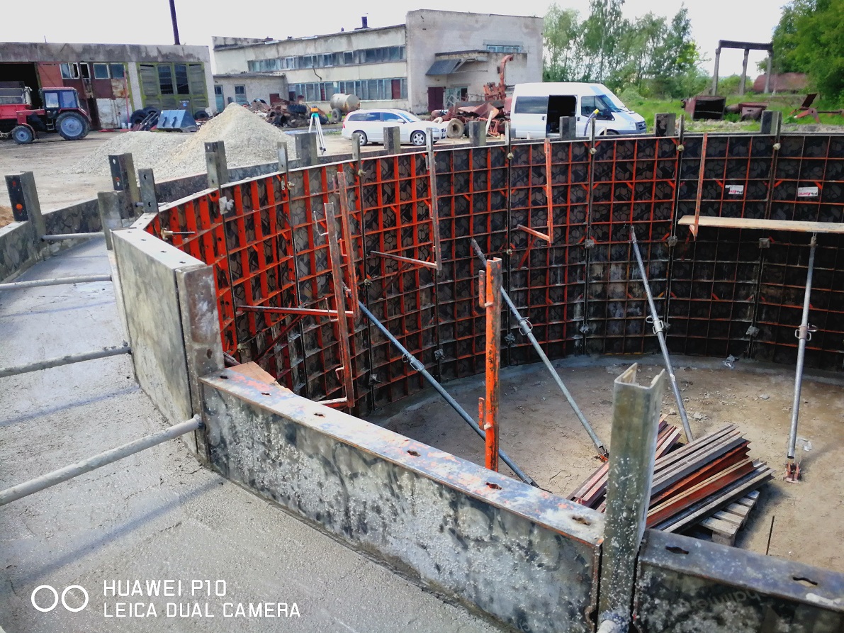 Grūdų saugojimo ir džiovinimo bokštai įrengimas