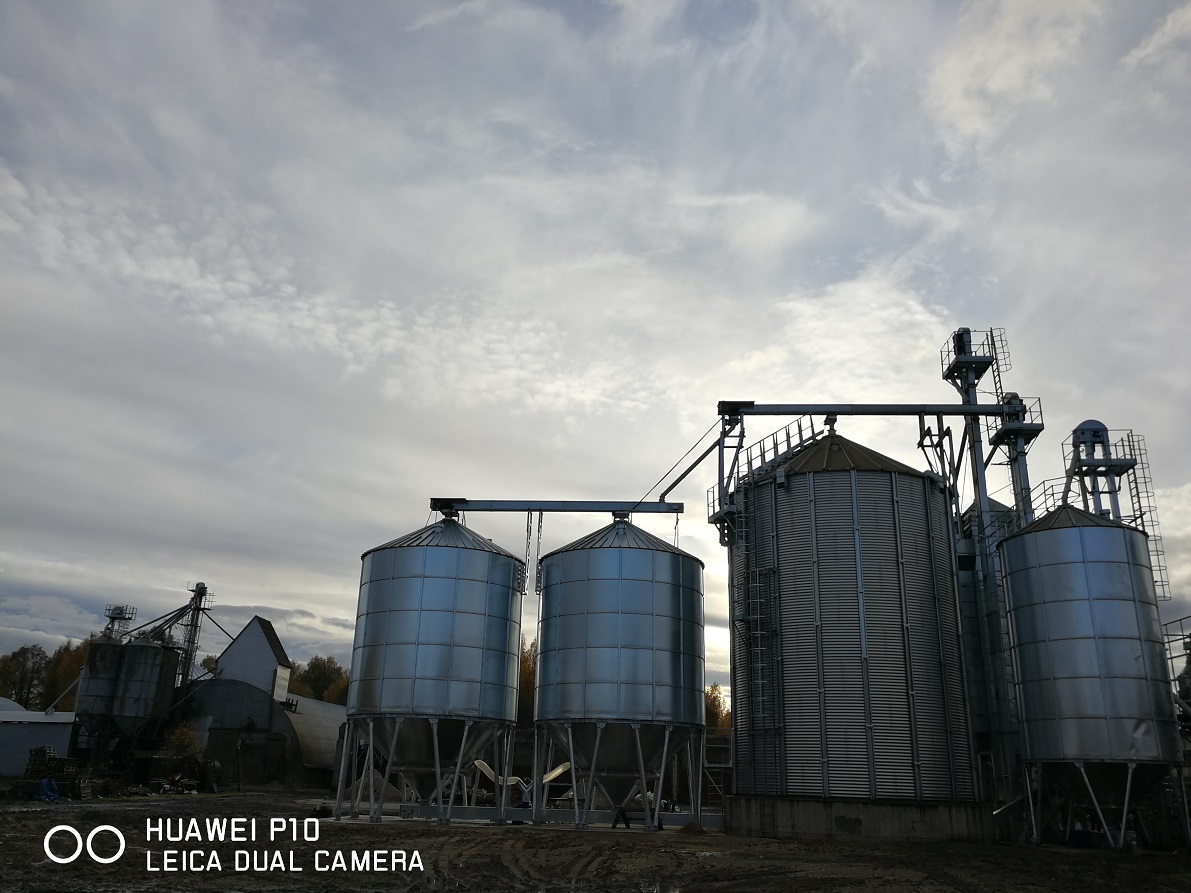 Grūdų saugojimo ir džiovinimo bokštai