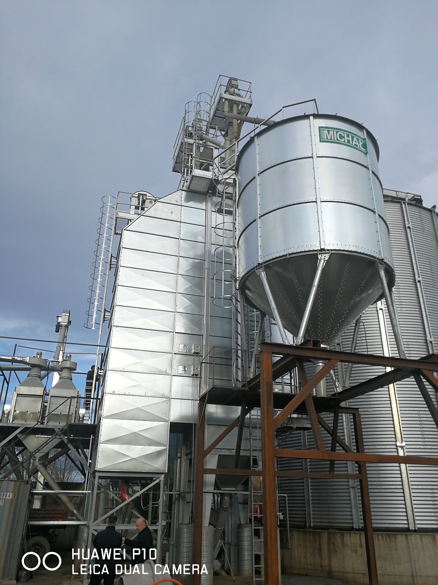 Grūdų saugojimo ir džiovinimo bokštai