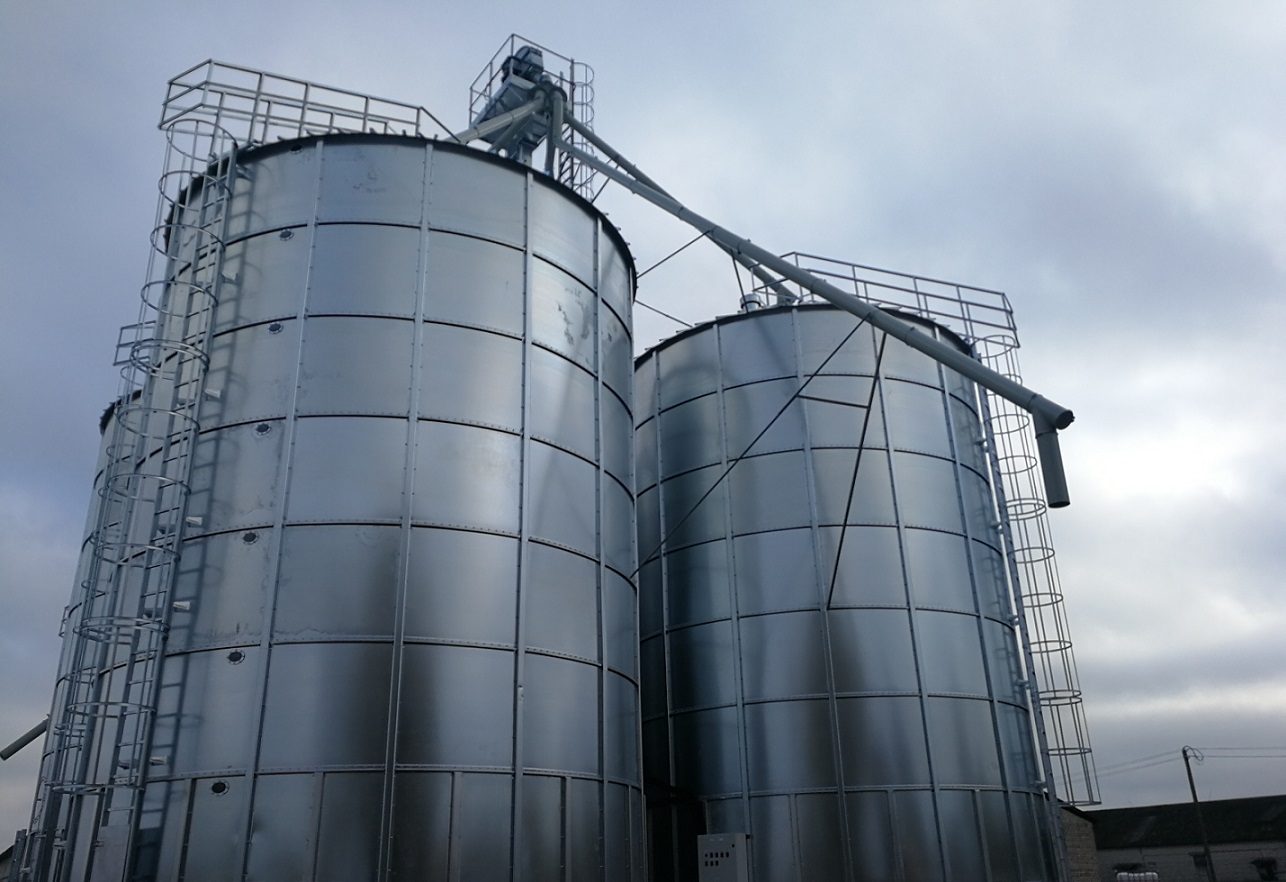 Grūdų saugojimo ir džiovinimo bokštai
