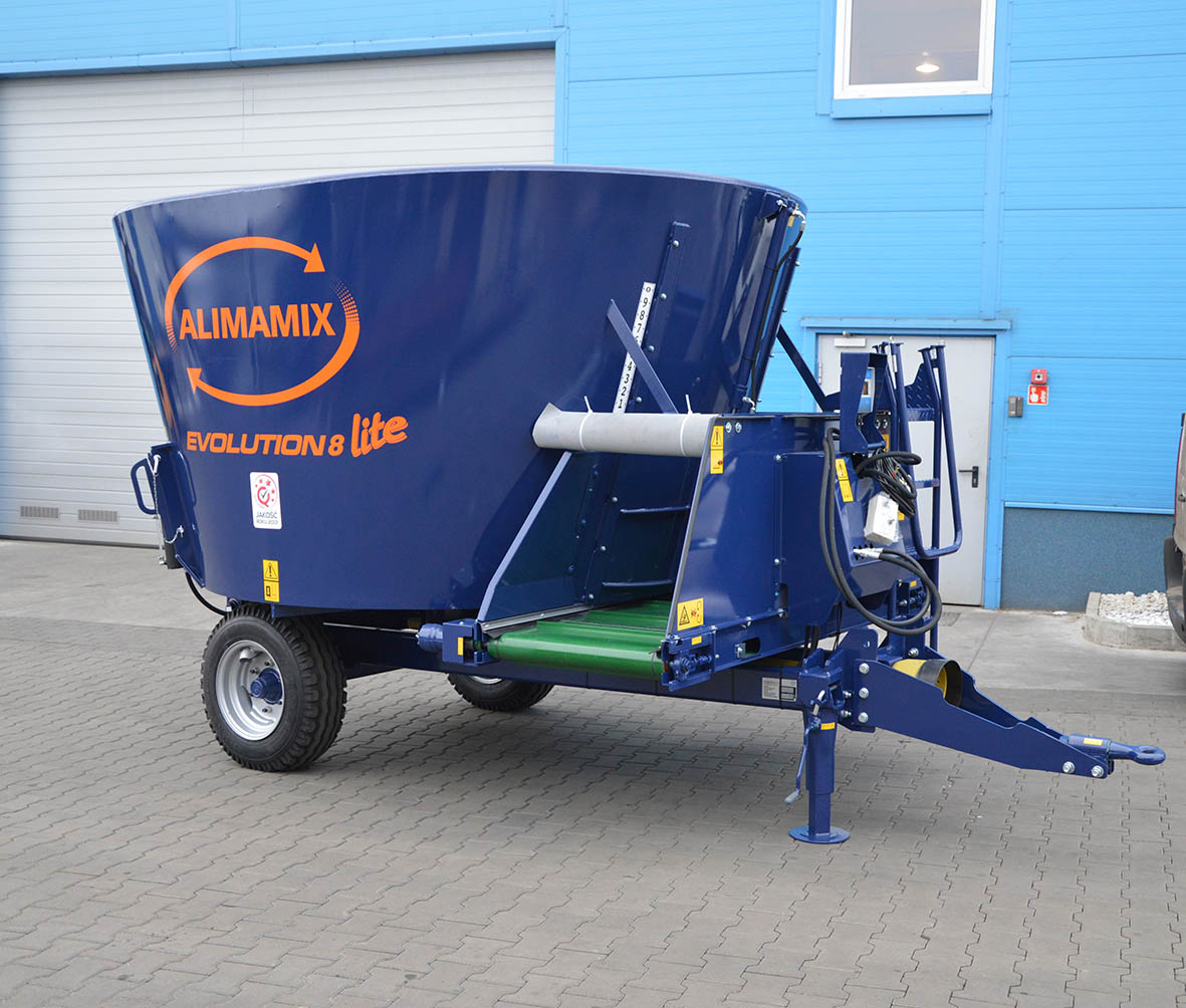 pašarų dalytuvas EVO Twin (kairė)