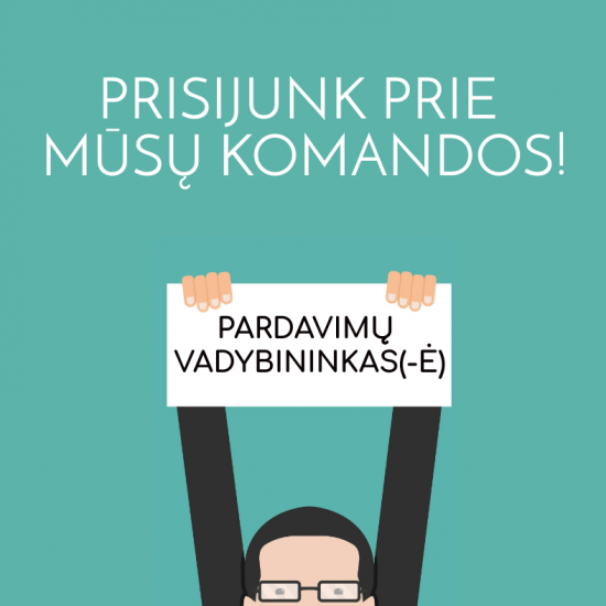 Darbo skelbimas žemės ūkio technikos vadybininkui