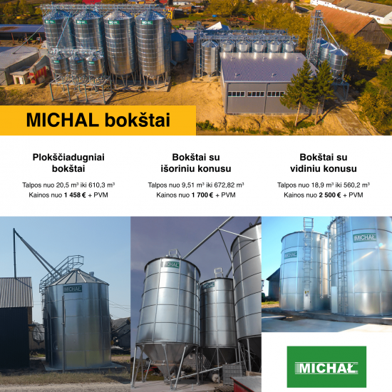 Michal grudu sandeliavimo bokstai