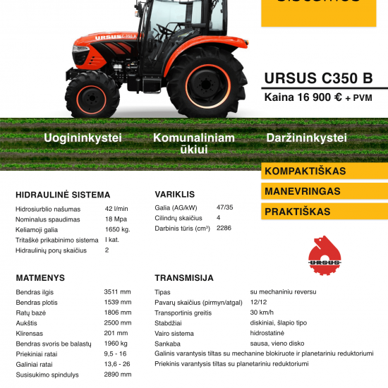 URSUS c350B
