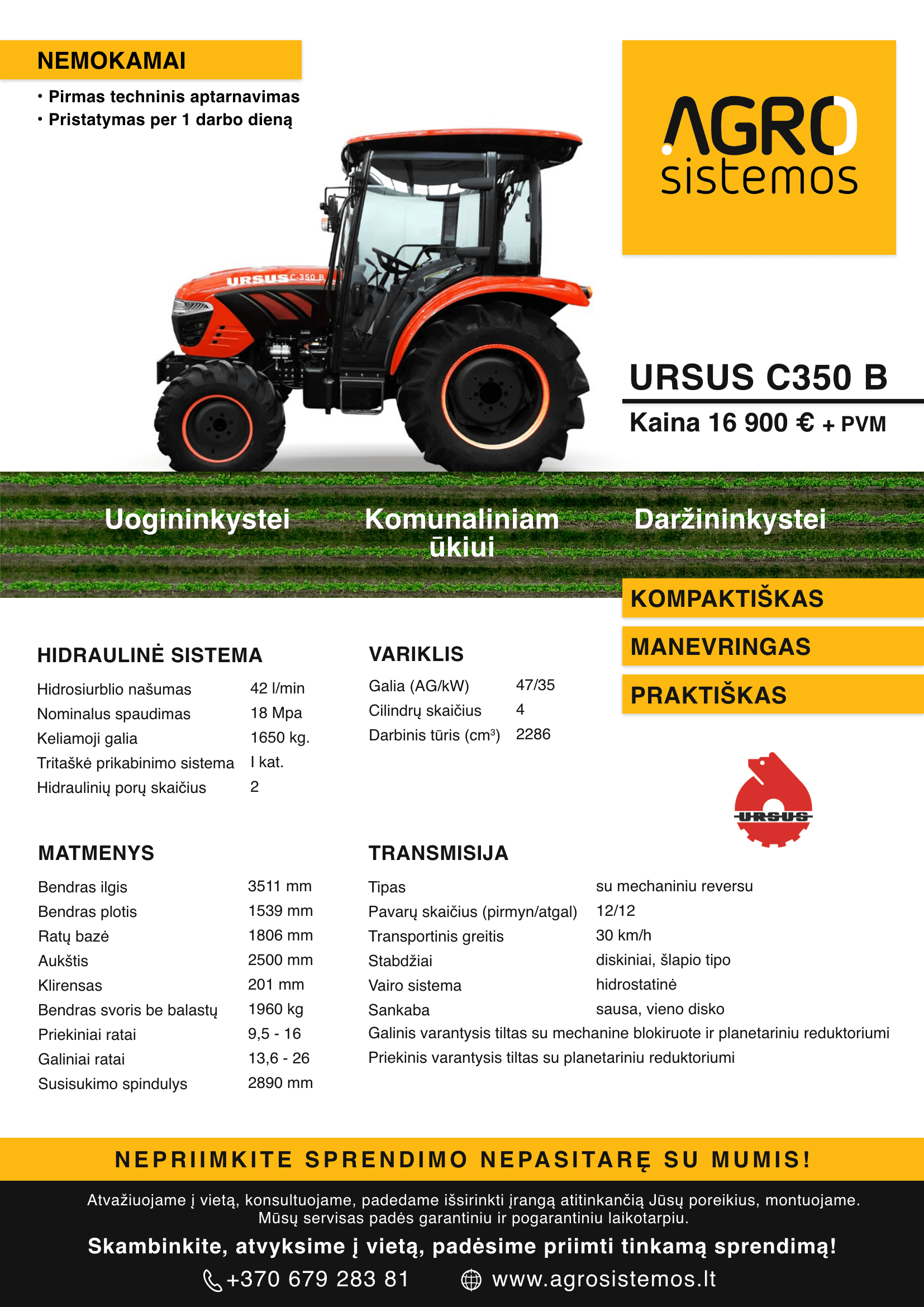 URSUS c350B